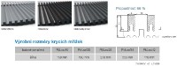 Mřížka podlahového konvektoru Korado KORAFLEX 260/42 příčná, hliník stříbrný PM-26042-R10100